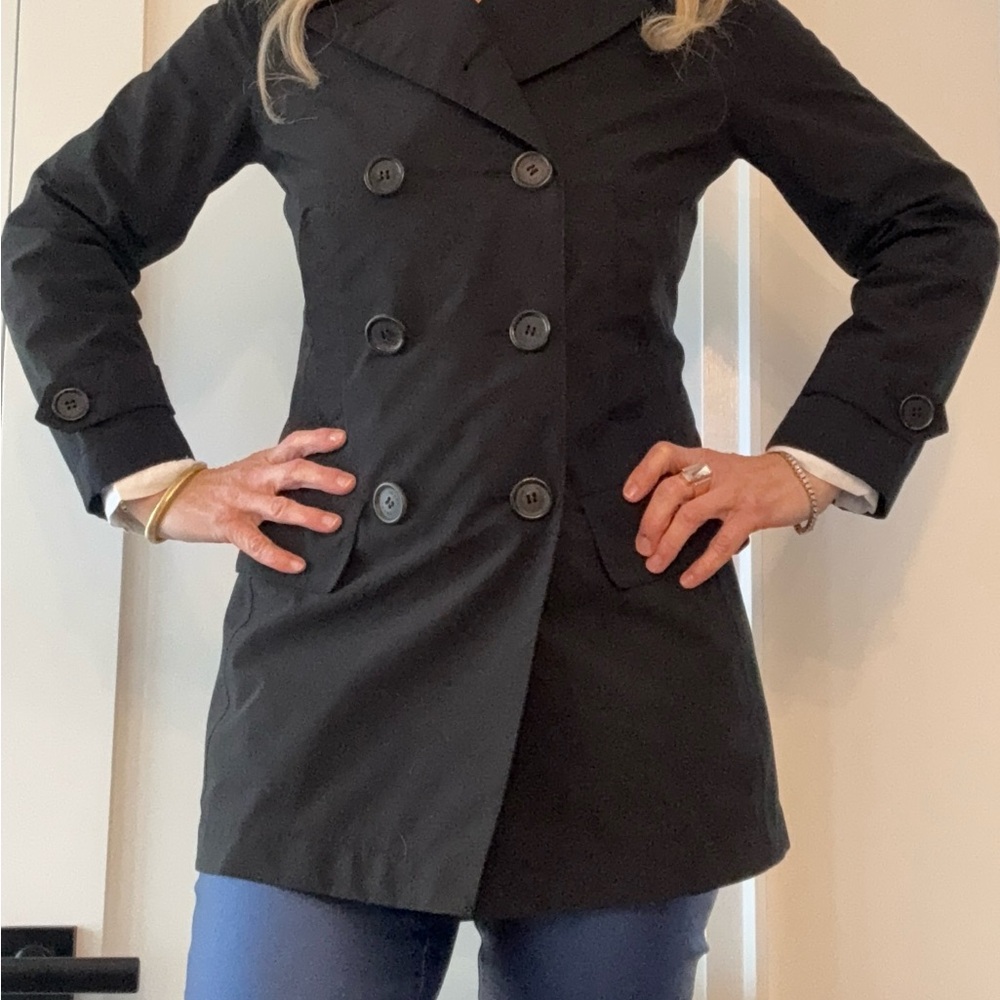 PRADA Gore-Tex Women's Black Double-Breasted Jacket
